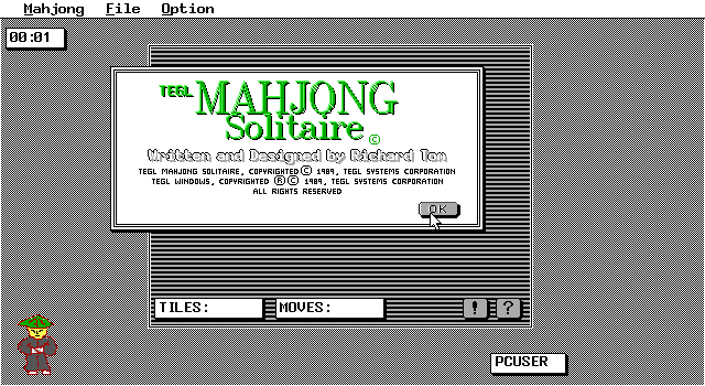TEGL Mahjong Solitaire box art