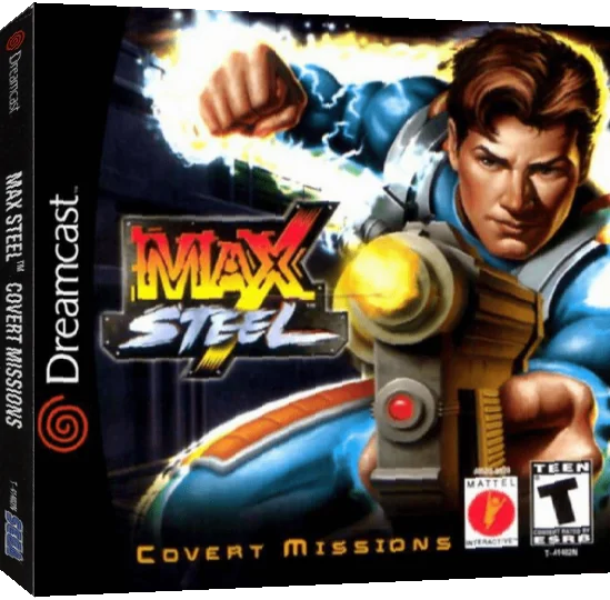 Max Steel - Covert Missions — box-3D (US)