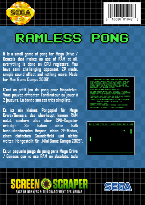 Pong RAM — box-2D-back (SS)