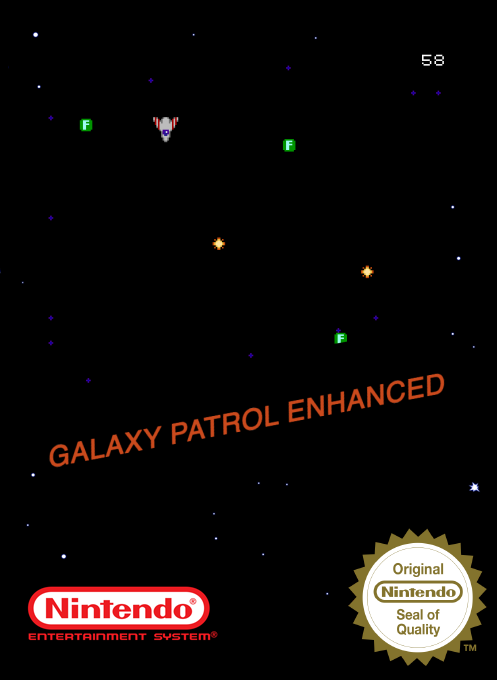 Galaxy Patrol Enhanced box art