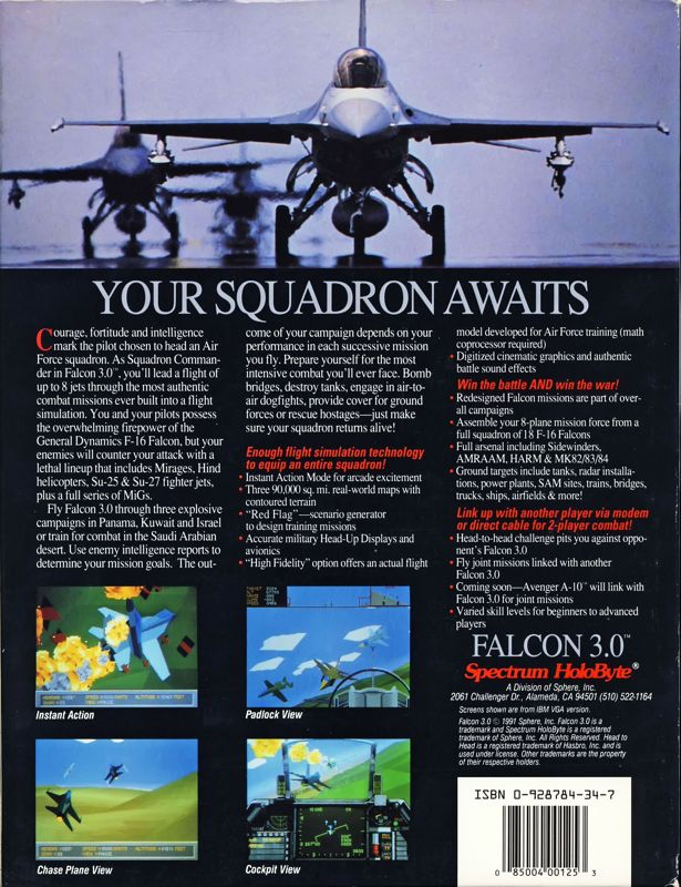 Falcon 3.0 — box-2D-back (US)