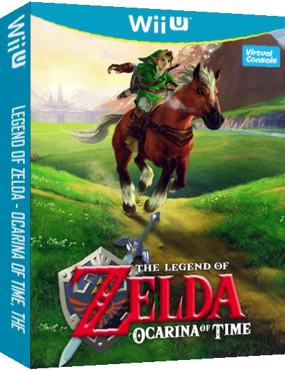 Legend of Zelda - Ocarina of Time, The — box-3D (CUS)