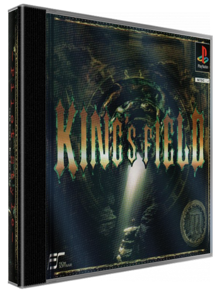 King's Field III - Pilot Style — box-3D (JP)