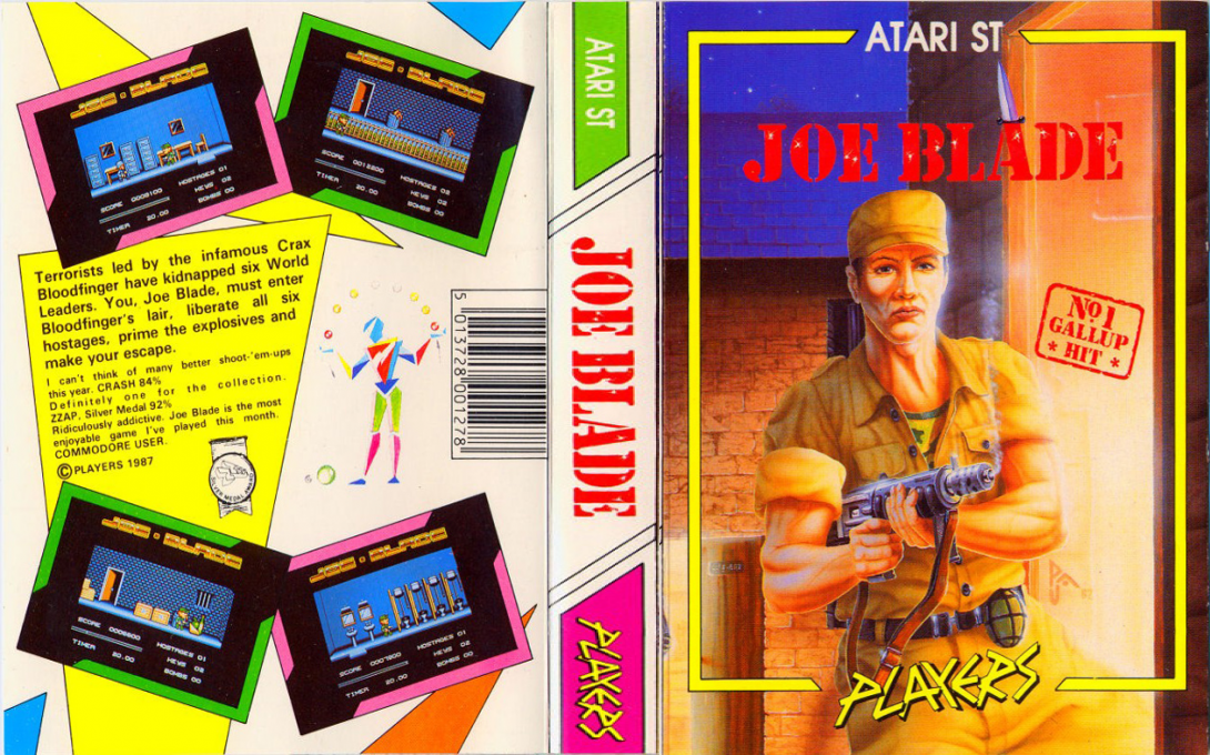 Joe Blade — box-texture (EU)