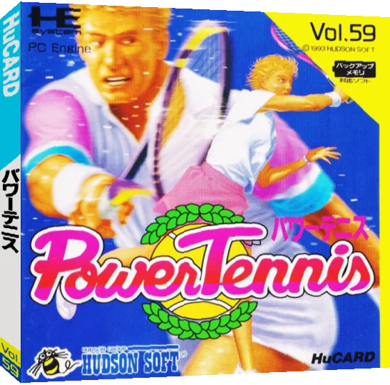 Power Tennis — box-3D (JP)