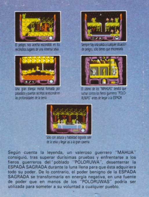 Espada Sagrada, La — box-2D-back (SP)
