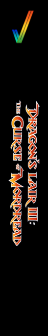 Dragon's Lair III - The Curse of Mordread — box-2D-side (EU)