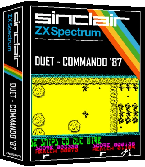 Duet - Commando '87 — box-3D (SS)