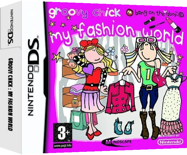 Groovy Chick - My Fashion World — box-3D (EU)