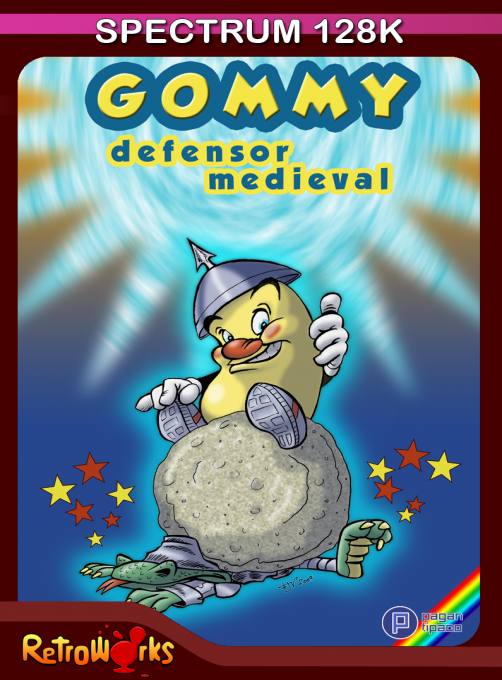 Gommy, Defensor Medieval box art