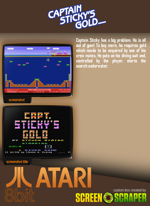 Captain Sticky's Gold — box-2D-back (SS)