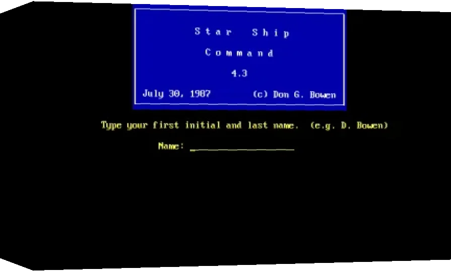 Star Ship Command — box-3D (WOR)