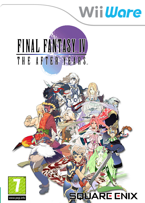 Final Fantasy 4 - Les Années Suivantes — box-2D (EU)