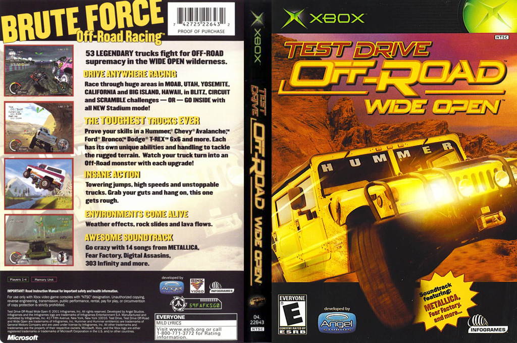 Off-Road - Wide Open — box-texture (US)