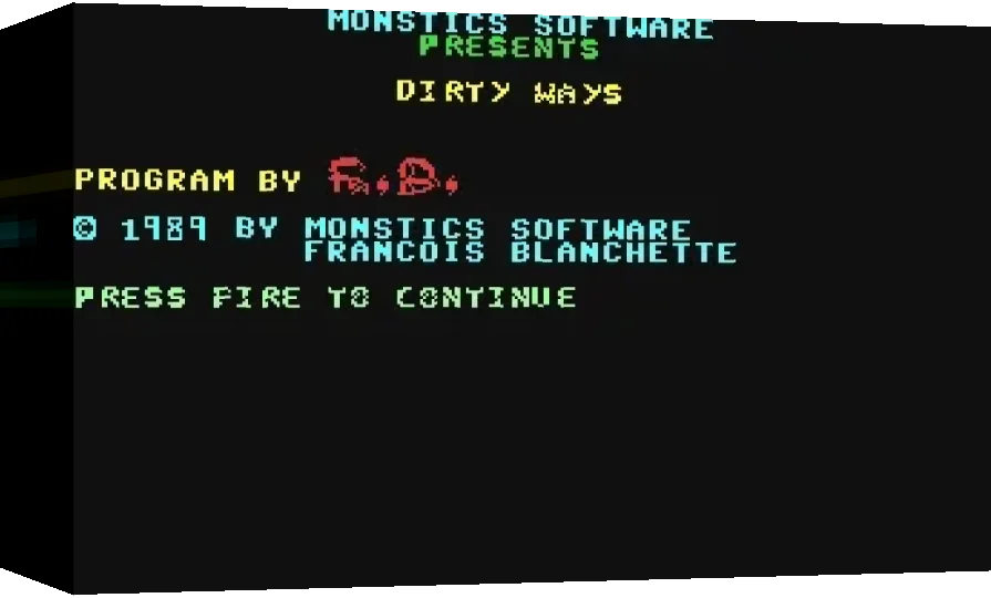 Dirty Ways — box-3D (WOR)
