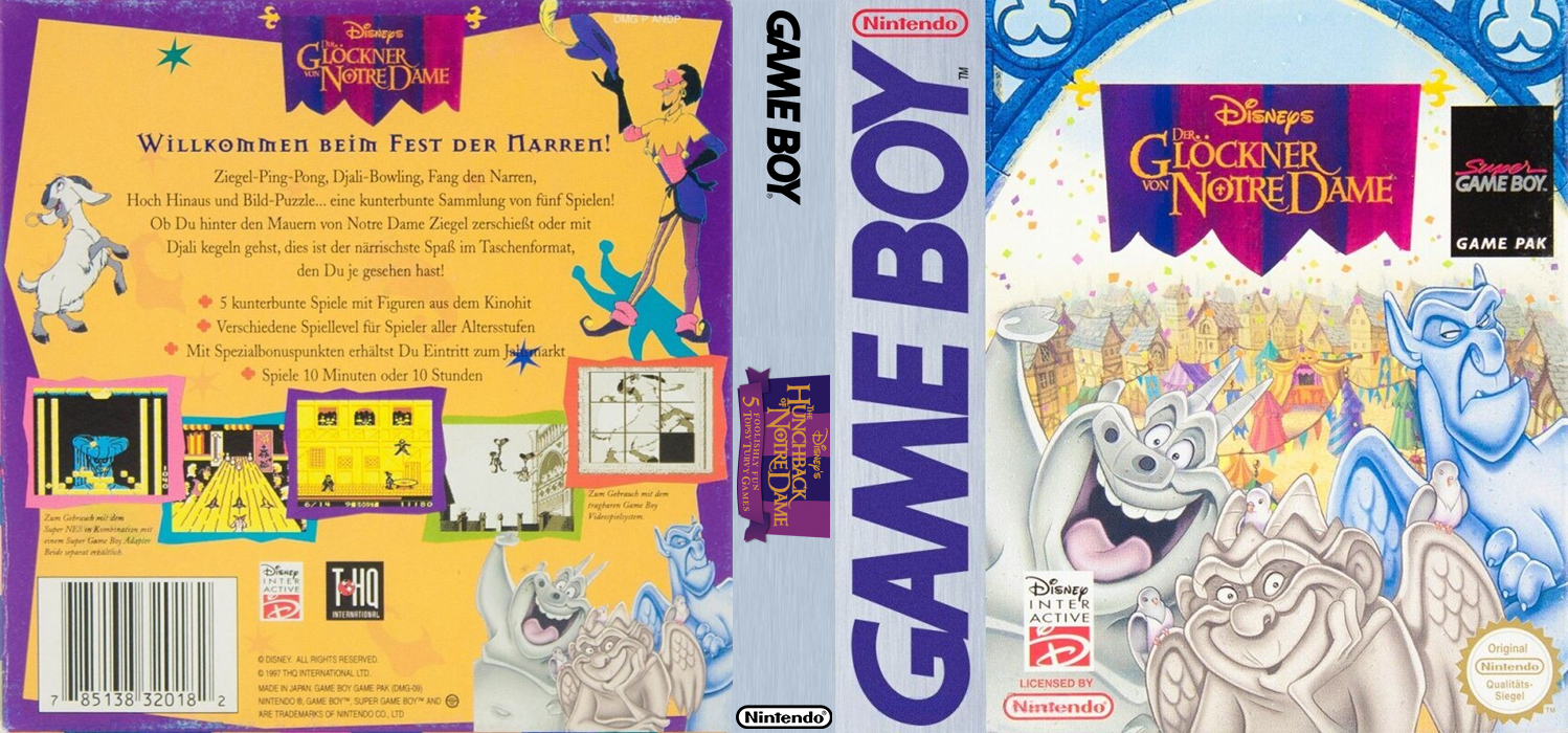 The Hunchback of Notre Dame : 5 Foolishly Fun Tops — box-texture (DE)