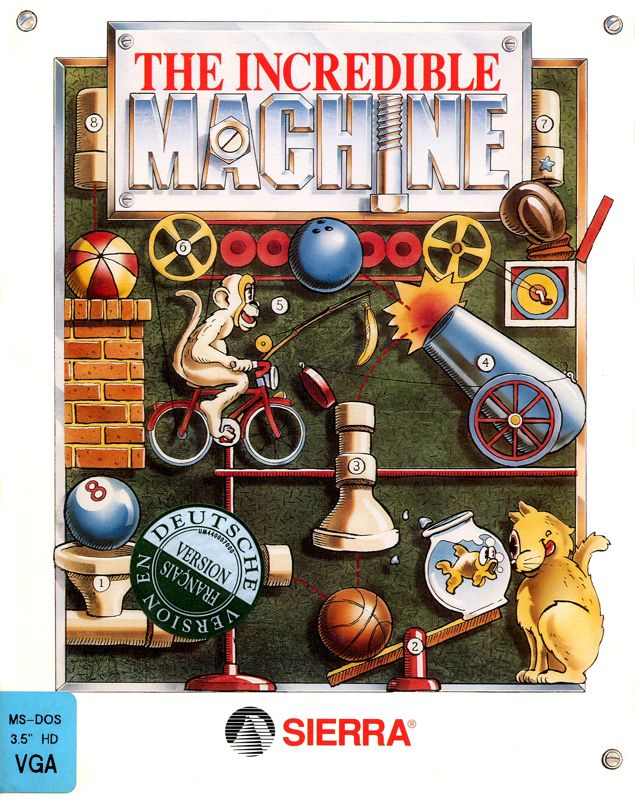 Incredible Machine, The — box-2D (EU)