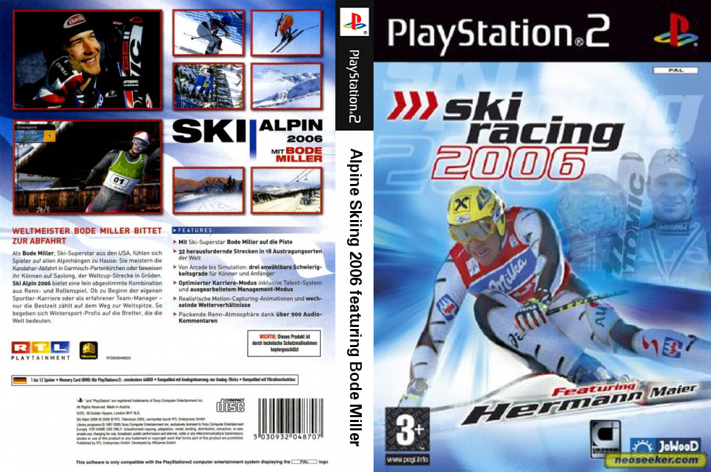 Ski Racing 2006 Featuring Hermann Maier — box-texture (DE)