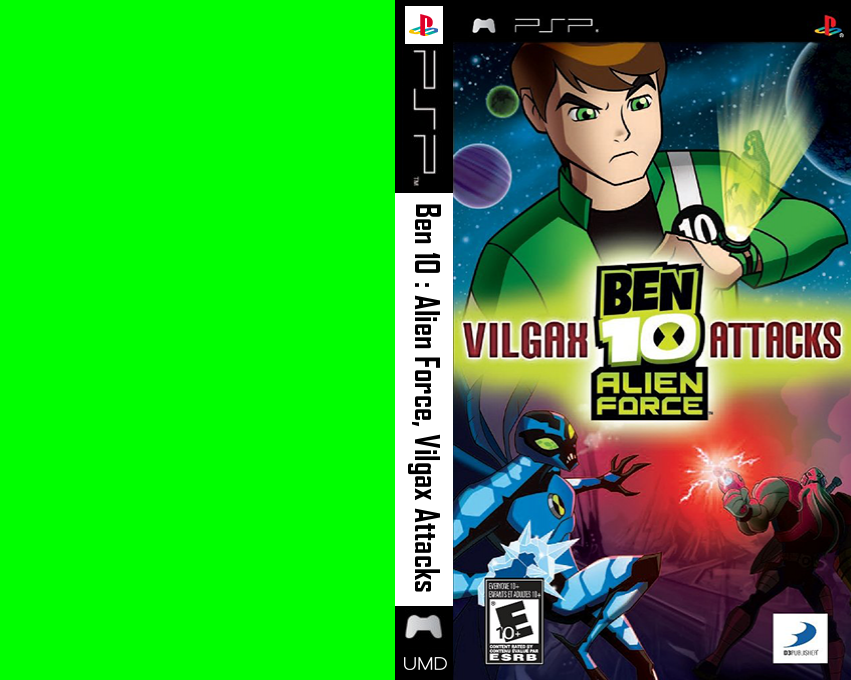 Ben 10 - Alien Force - Vilgax Attacks — box-texture (US)