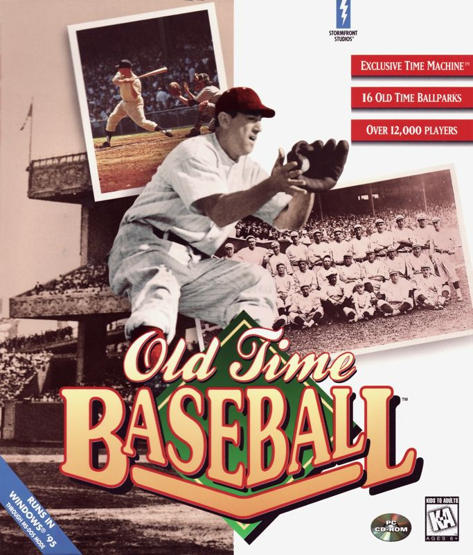 Old Time Baseball box art
