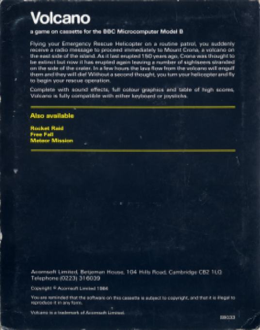 Volcano — box-2D-back (WOR)