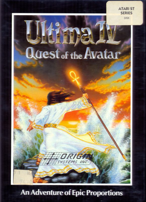 Ultima 4 - Quest Of The Avatar — box-2D (EU)