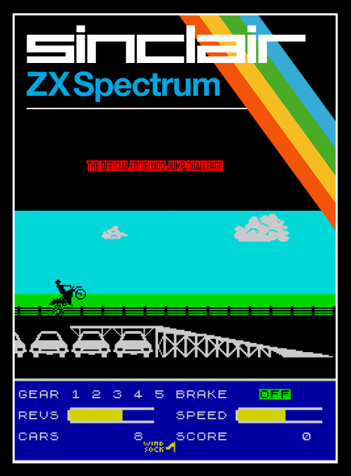 The Official Eddie Kidd Jump Challenge box art