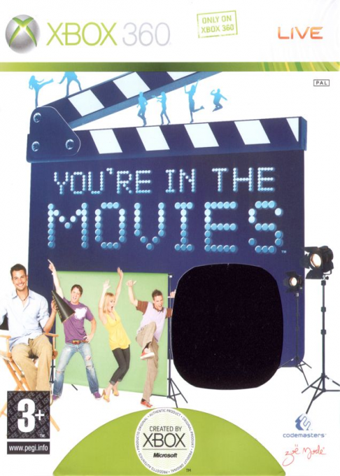 You're in the Movies — box-2D (UK)