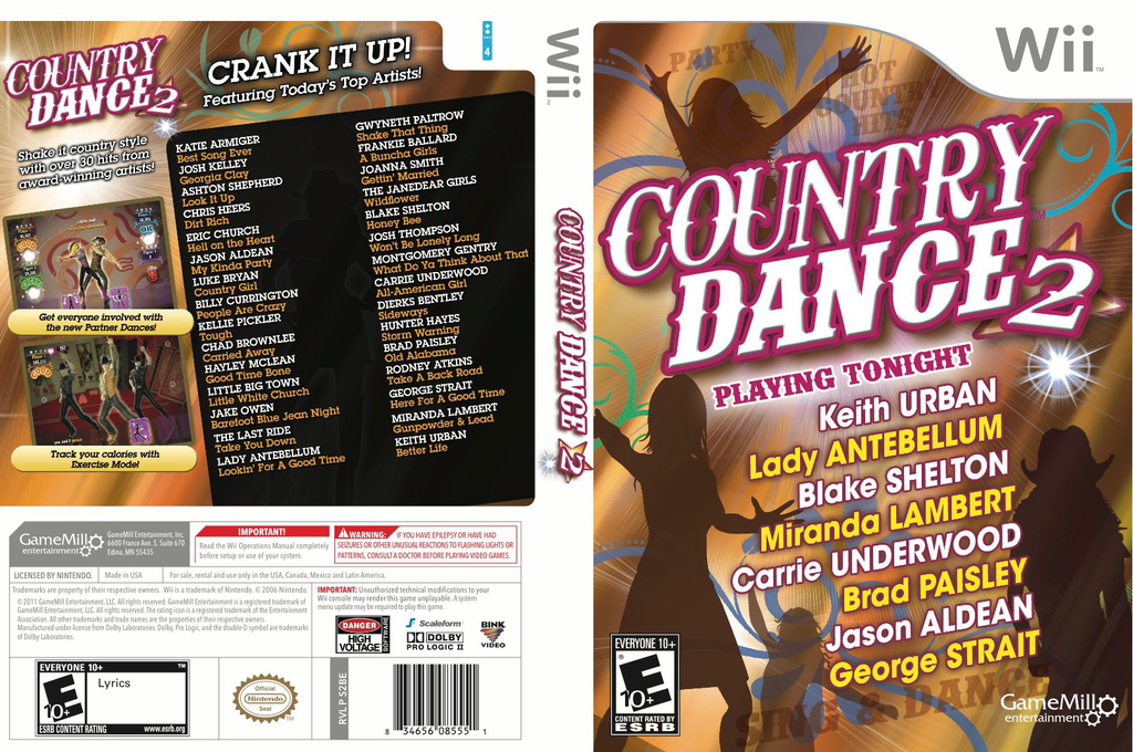 Country Dance 2 — box-texture (US)