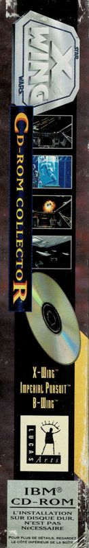 Star Wars X-Wing - Collector's CD-ROM — box-2D-side (FR)