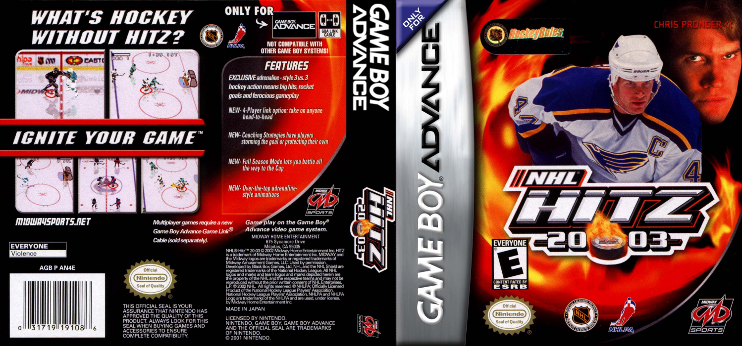 Nhl Hitz 2003 — box-texture (US)