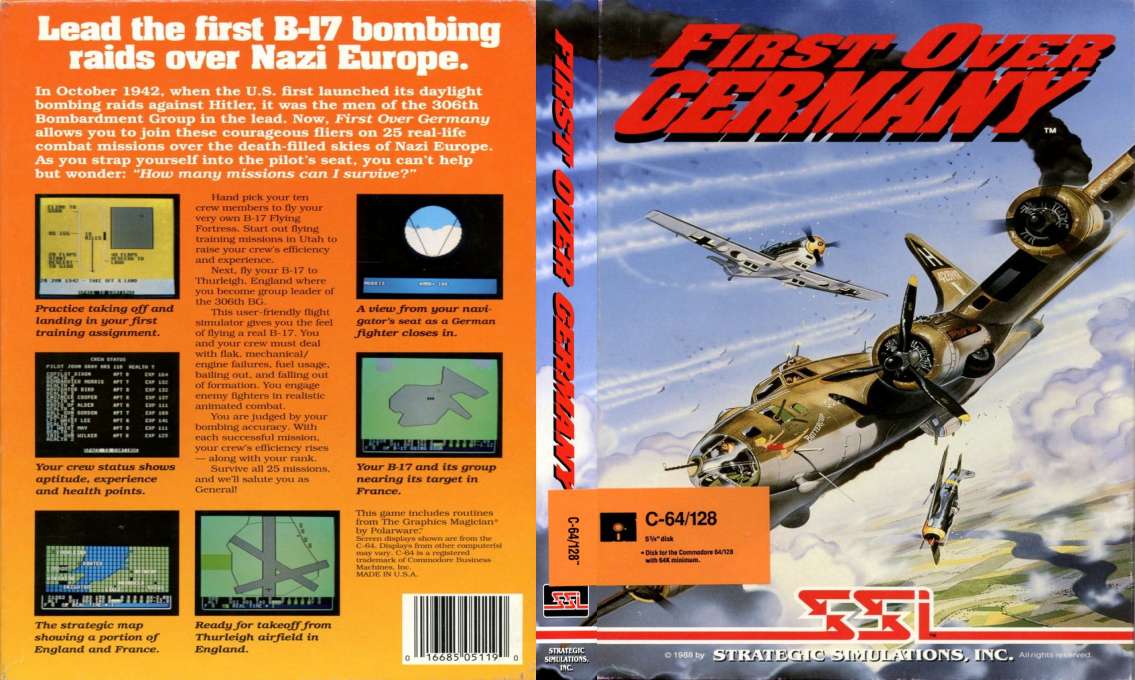 First Over Germany — box-texture (US)