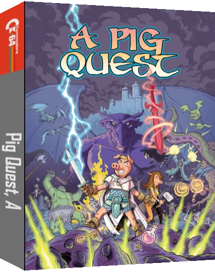 Pig Quest, A — box-3D (WOR)
