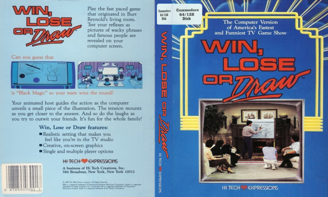 Win, Lose Or Draw — box-texture (US)