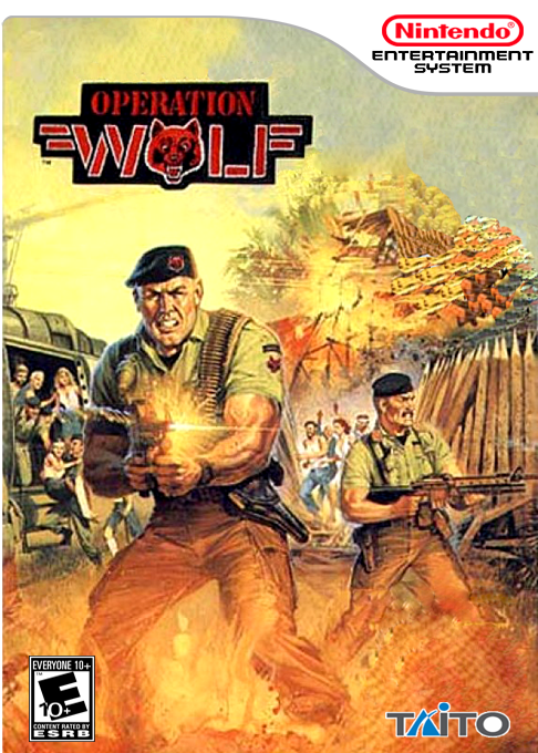 Operation Wolf box art