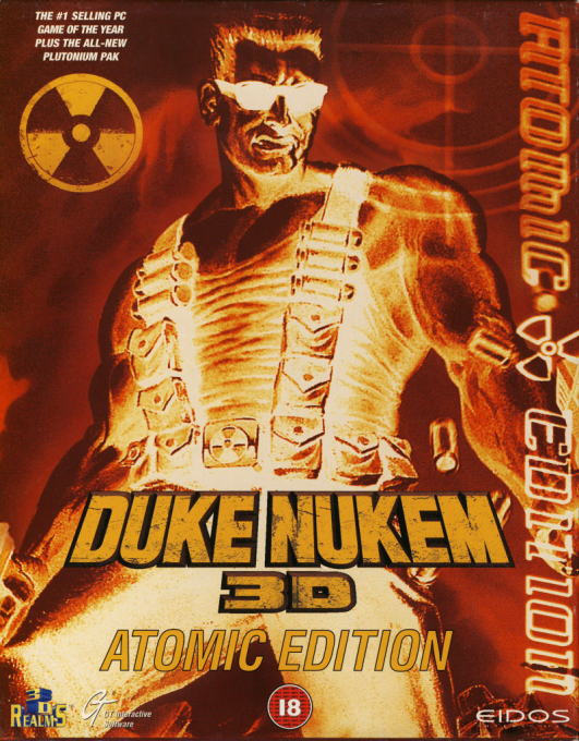 Duke Nukem 3d - Atomic Edition — box-2D (EU)
