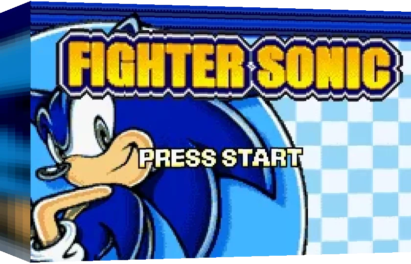 Sonic 3 - Fighter Sonic — box-3D (US)