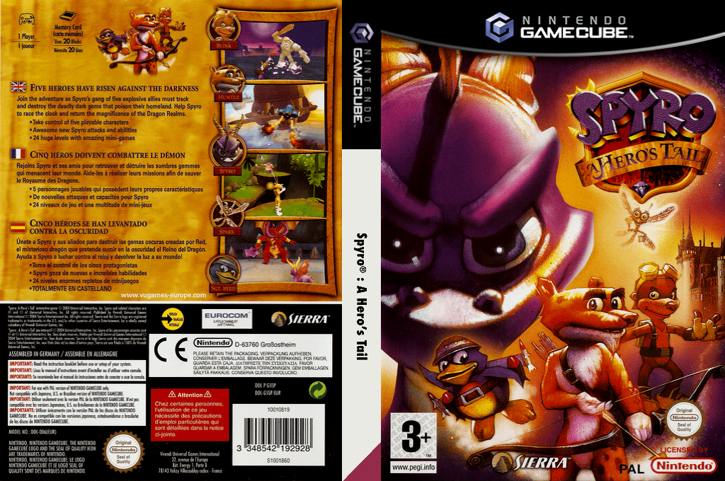 Spyro - A Hero's Tail — box-texture (EU)