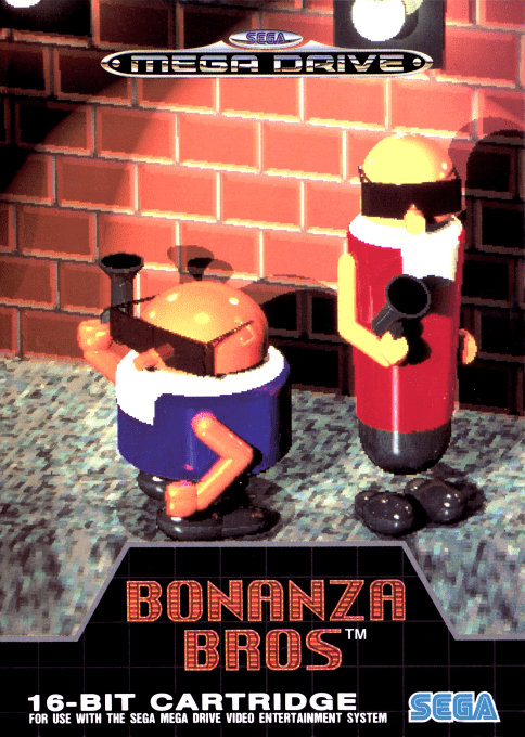 Bonanza Bros. — box-2D (EU)