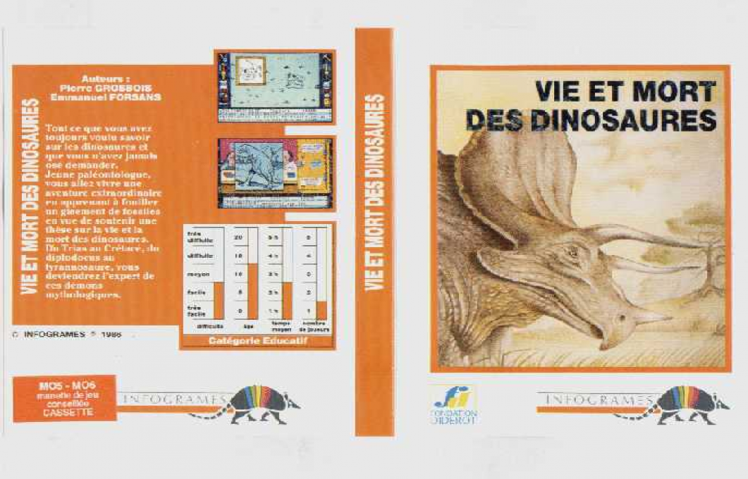 Vie Et Mort Des Dinosaures — box-texture (WOR)