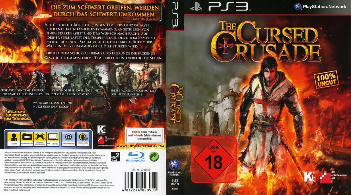 Cursed Crusade, The — box-texture (DE)