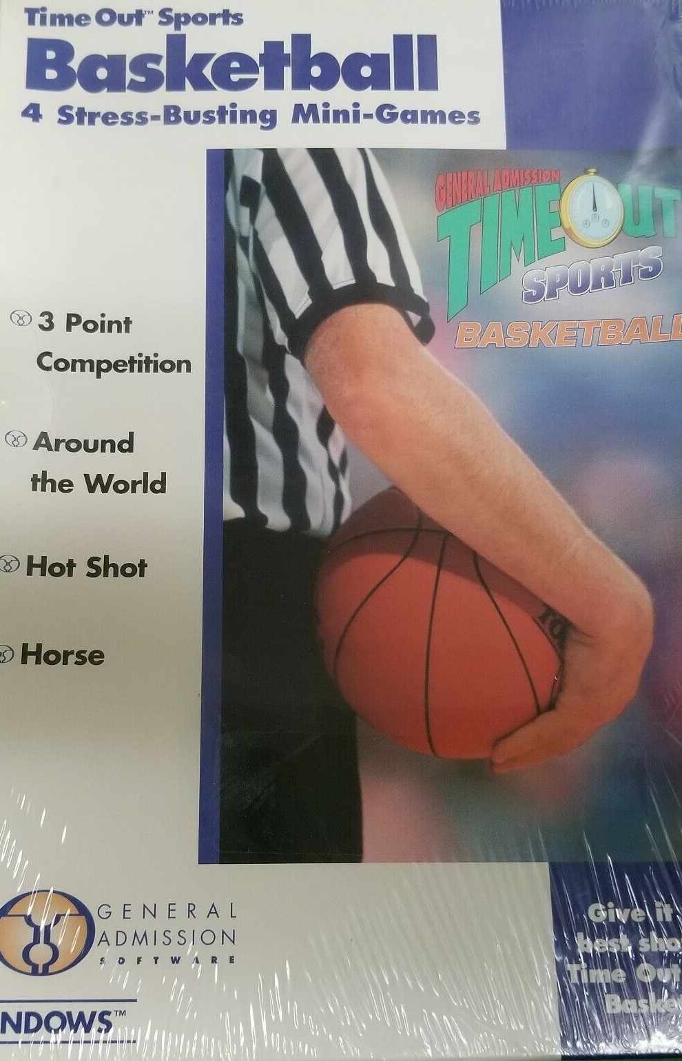 Time Out Sports: Basketball box art