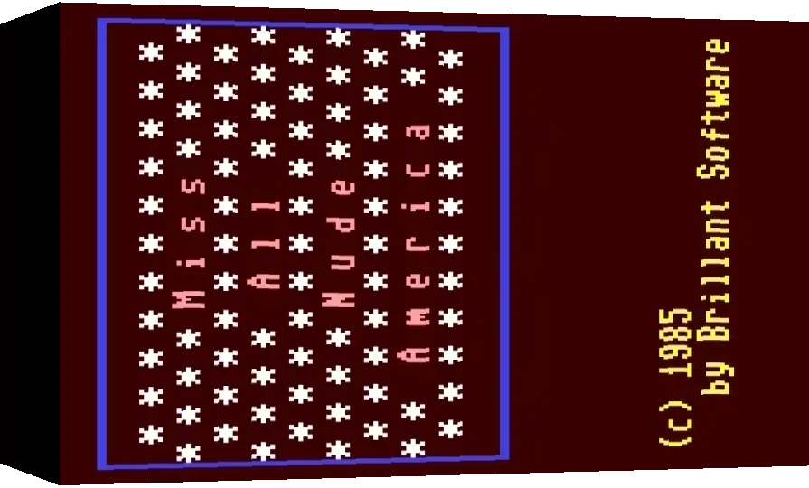 Miss All Nude America — box-3D (WOR)