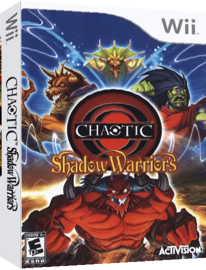 Chaotic - Shadow Warriors — box-3D (US)