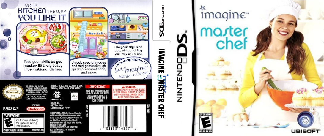 Imagine - Master Chef — box-texture (US)