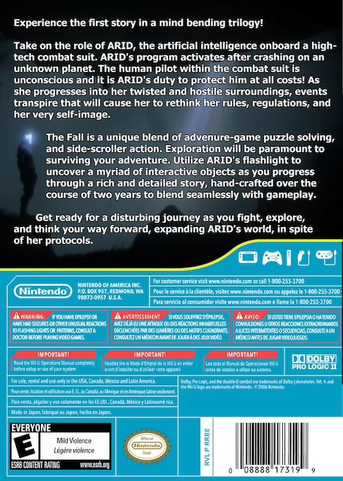 Fall, The — box-2D-back (US)
