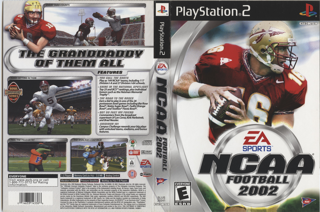 Ncaa Football 2002 — box-texture (US)