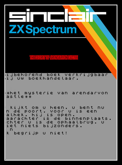 Secret Of Arendarvon Castle, The box art