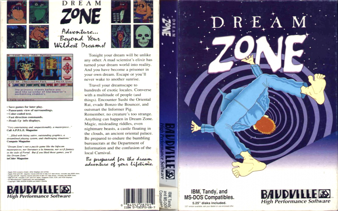Dream Zone — box-texture (US)