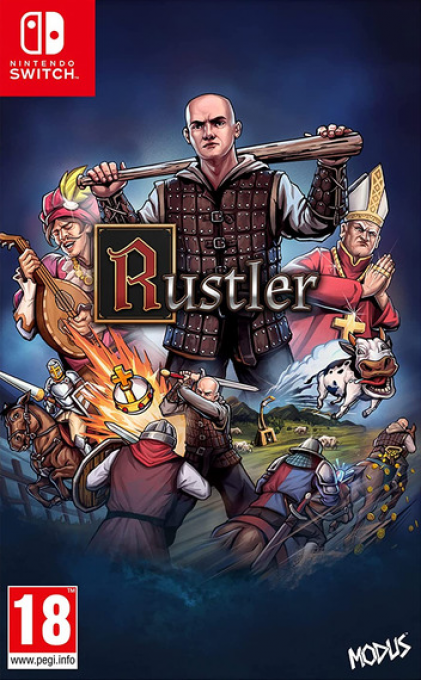 Rustler - Grand Theft Horse — box-2D (EU)
